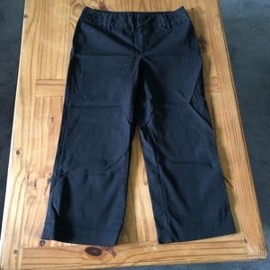 Banana Republic Black Cropped Pants